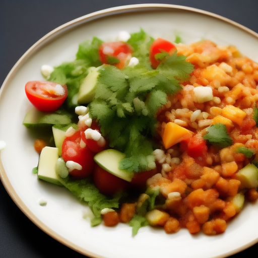 "Ensalada Mexicana con un toque diferente"

